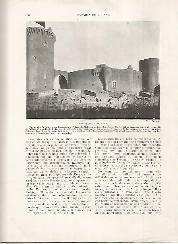 LAMINA 18242: Castillo de Bellver