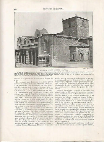 LAMINA 18241: Basilica de San Vicente de Avila