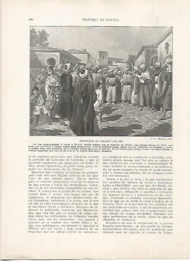 LAMINA 18169: Bendicion de Toledo en el 838