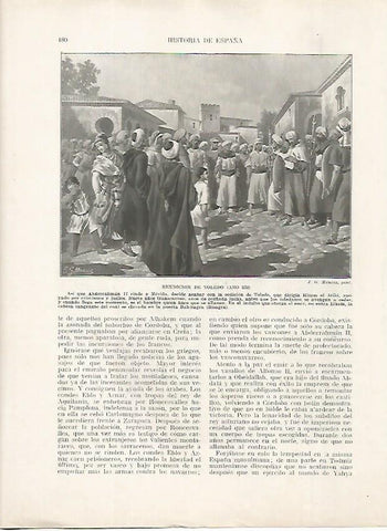 LAMINA 18169: Bendicion de Toledo en el 838