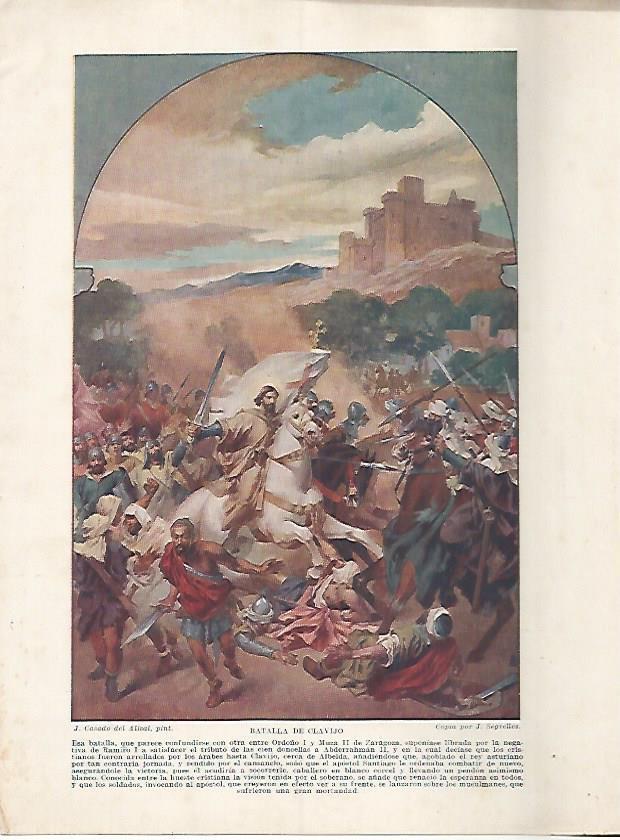 LAMINA 18156: Batalla de Clavijo