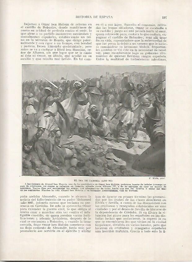 LAMINA 18179: El Dia de Zamora en el 901