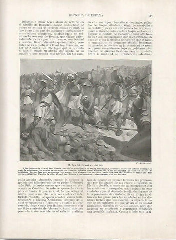 LAMINA 18179: El Dia de Zamora en el 901