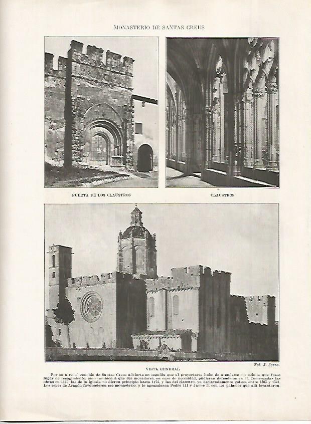 LAMINA 18203: Monasterio de les Santes Creus