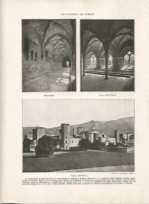 LAMINA 18200: Monassterio de Poblet