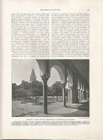 LAMINA 18189: Patio de los Naranjos de la mezquita de Cordoba