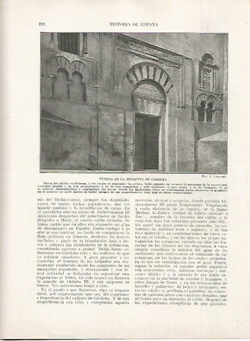 LAMINA 18187: Puerta de la Mezquita de Cordoba