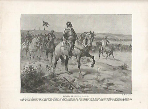 LAMINA 18186: Batalla de Simancas en el 939