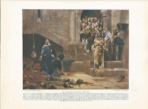 LAMINA 18183: La Campaña de Huesca en el 1136