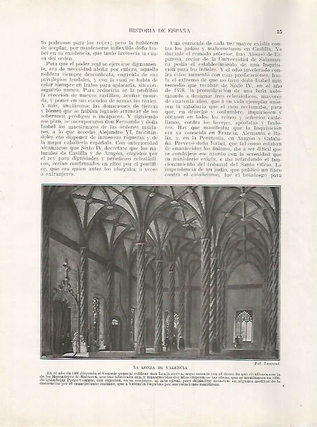 LAMINA 17899: La Lonja de Valencia