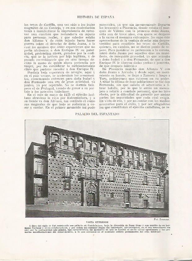 LAMINA 17896: Palacio del Infantado