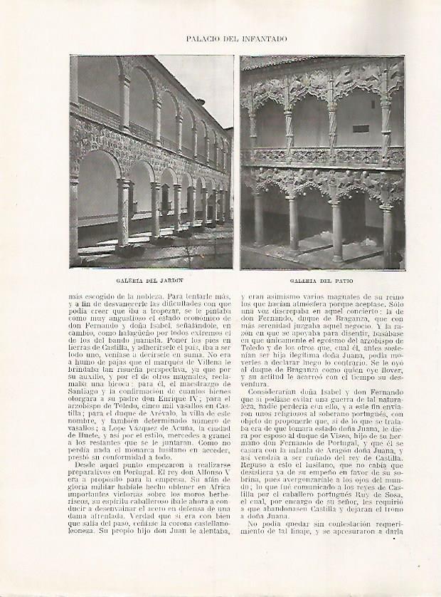LAMINA 17895: Galerias del Palacio del Infantado