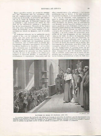 LAMINA 17931: Bautismo de moros en Cordoba, 1499