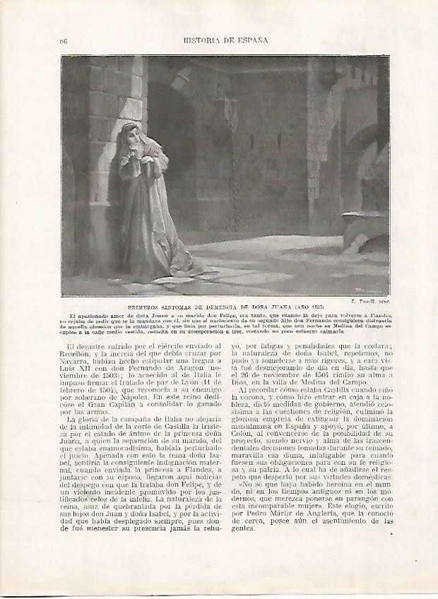LAMINA 17940: Juana la Loca