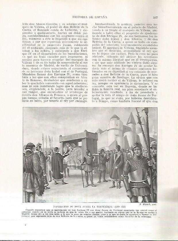 LAMINA 17889: Nacimiento de Juana la Beltraneja, 1462