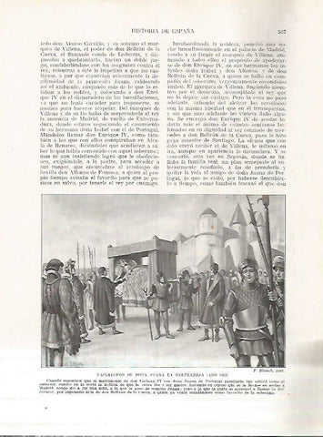 LAMINA 17889: Nacimiento de Juana la Beltraneja, 1462
