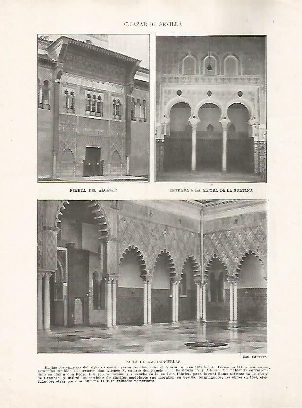 LAMINA 17854: Alcazar de Sevilla