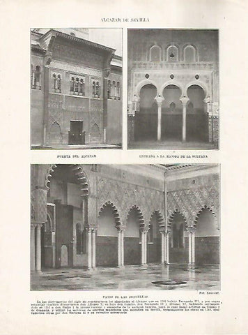 LAMINA 17854: Alcazar de Sevilla