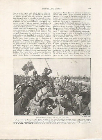 LAMINA 17841: Batalla del Salado, 1340