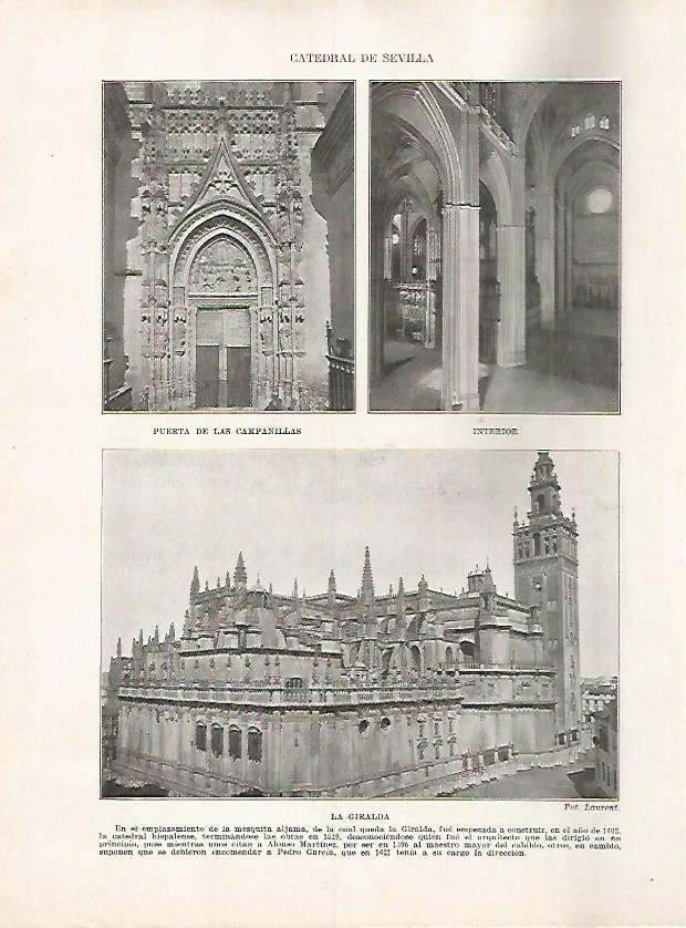 LAMINA 17863: Catedral de Sevilla