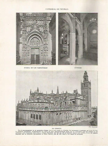 LAMINA 17863: Catedral de Sevilla