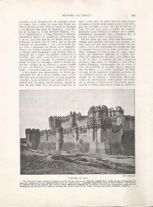 LAMINA 17868: Castillo de Coca