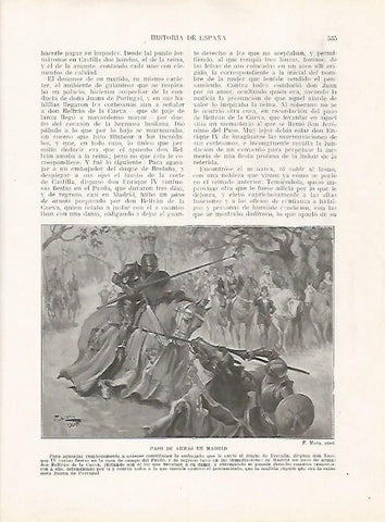 LAMINA 17888: Paso de armas en Madrid