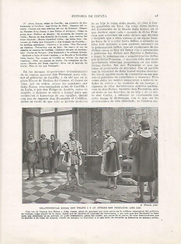 LAMINA 17941: Felipe I el Hermoso y Fernando el Catolico