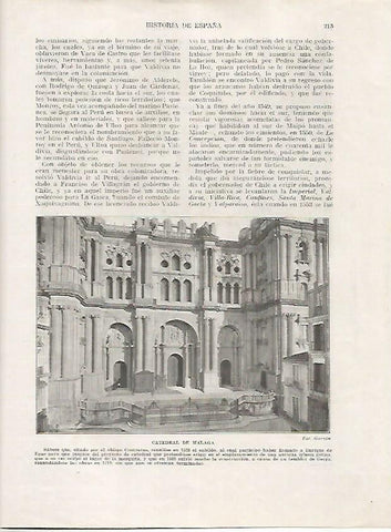 LAMINA 18016: Catedral de Malaga