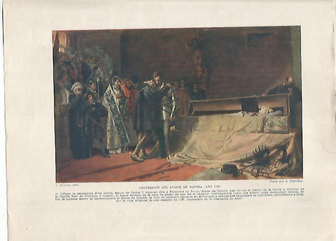 LAMINA 18012: Conversion del Duque de Gandia en 1539