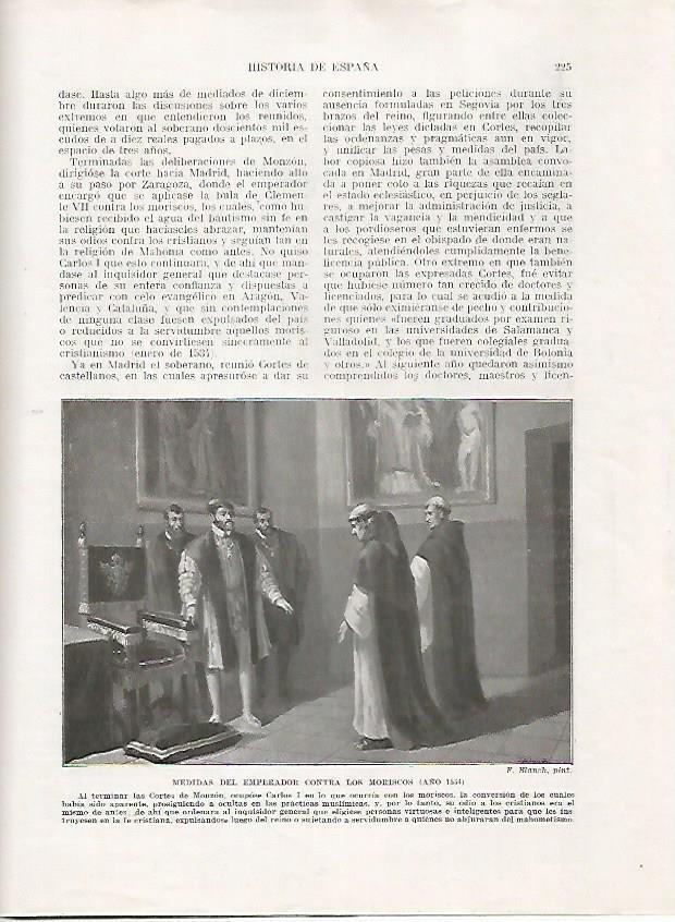 LAMINA 18022: Medidas del emperador contra los moros en 1534
