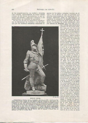 LAMINA 17993: Hernan Cortes