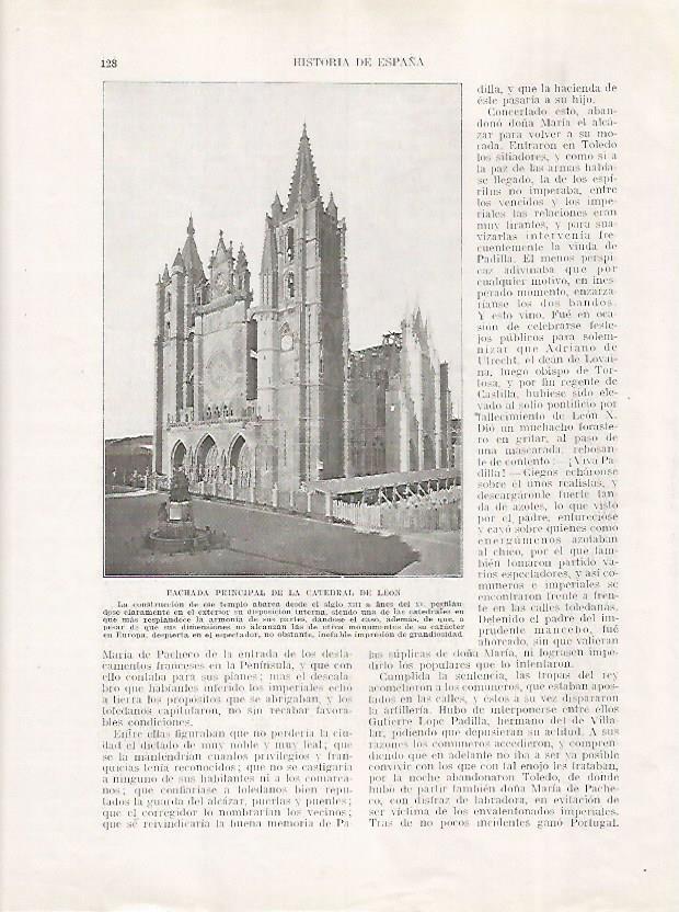 LAMINA 17965: Catedral de Leon
