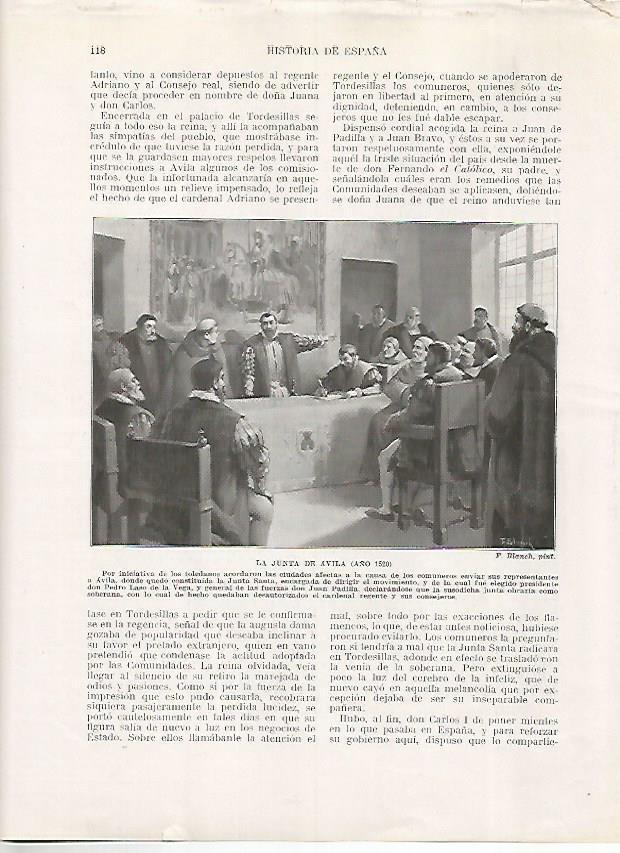 LAMINA 17959: La Junta de Avila del año 1520