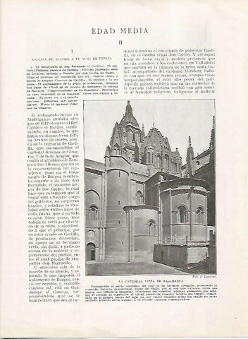 LAMINA 17951: Catedral vieja de Salamanca