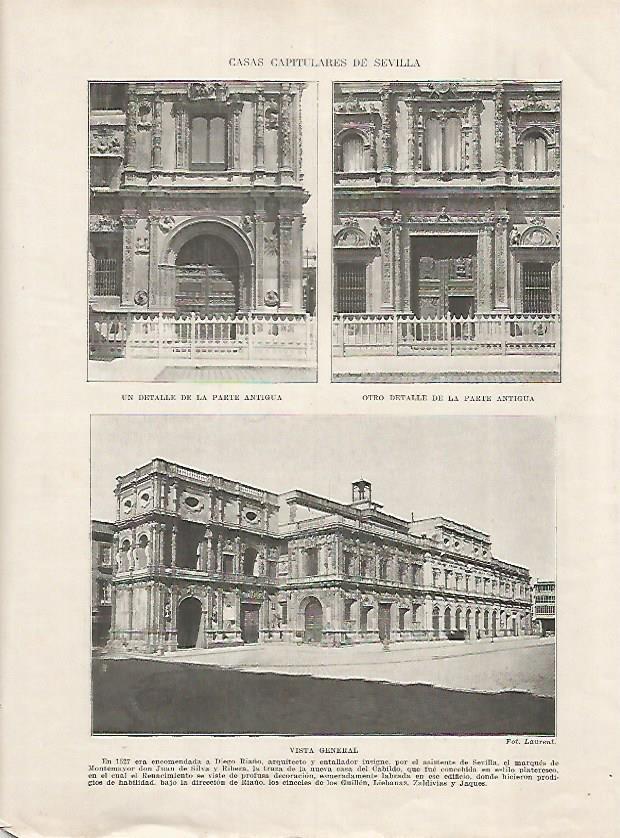 LAMINA 17983: Casas Capitulares de Sevilla