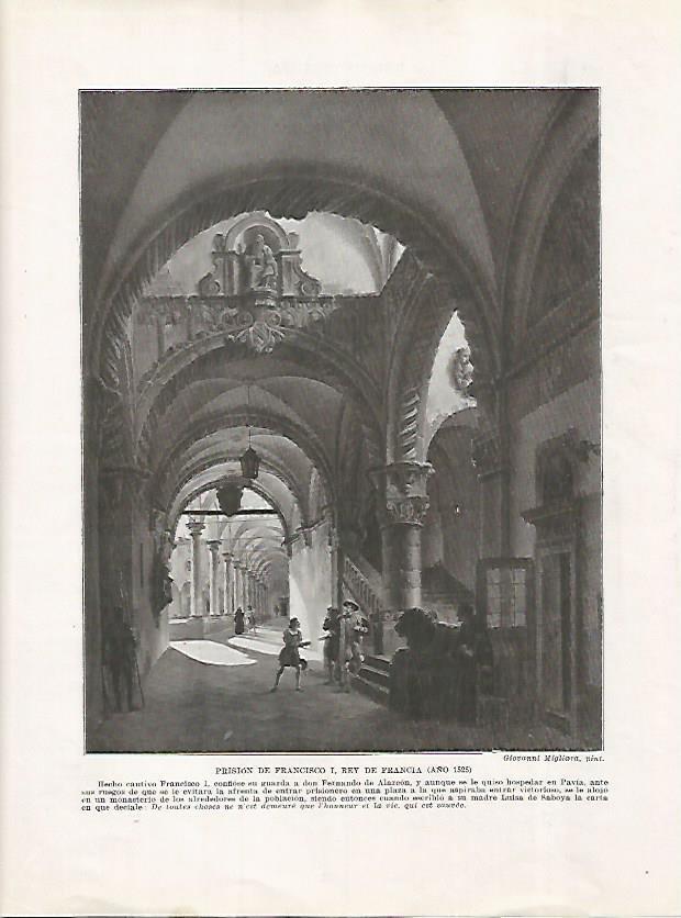 LAMINA 17975: Prision de Francisco I de Francia