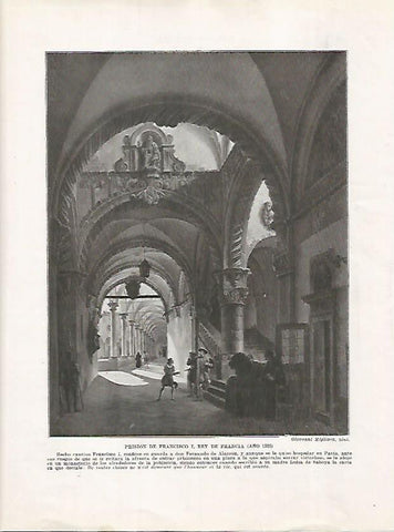 LAMINA 17975: Prision de Francisco I de Francia