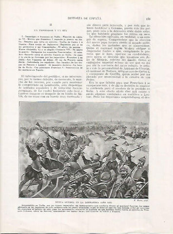 LAMINA 17972: Guerra en Lombardia en 1522