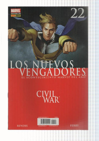 Panini: Civil War: Los Nuevos Vengadores num 22 año 2 (2007) - Desunidos parte 4