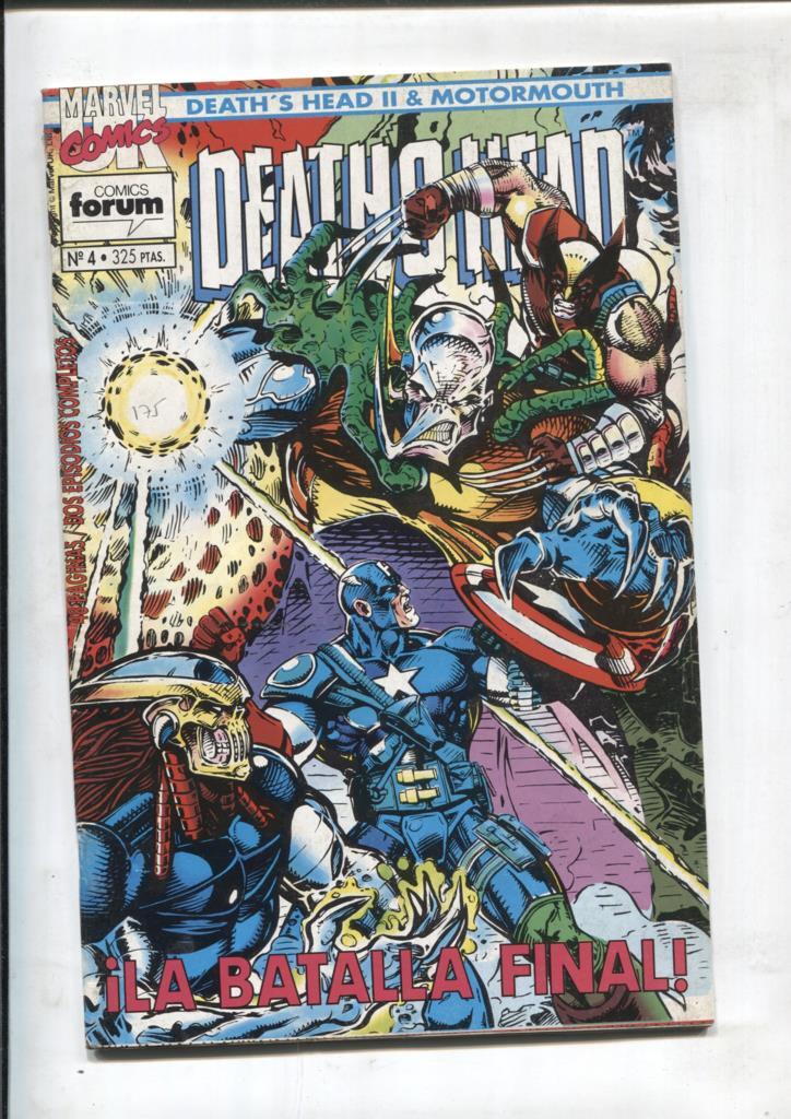 Deaths Head II & Motormouth numero 04: Una vision del 2020
