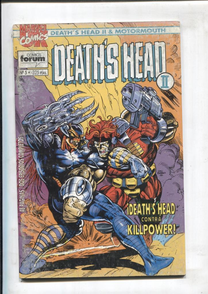 Deaths Head II & Motormouth numero 05: Contra Killpower