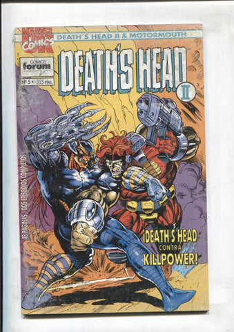 Deaths Head II & Motormouth numero 05: Contra Killpower