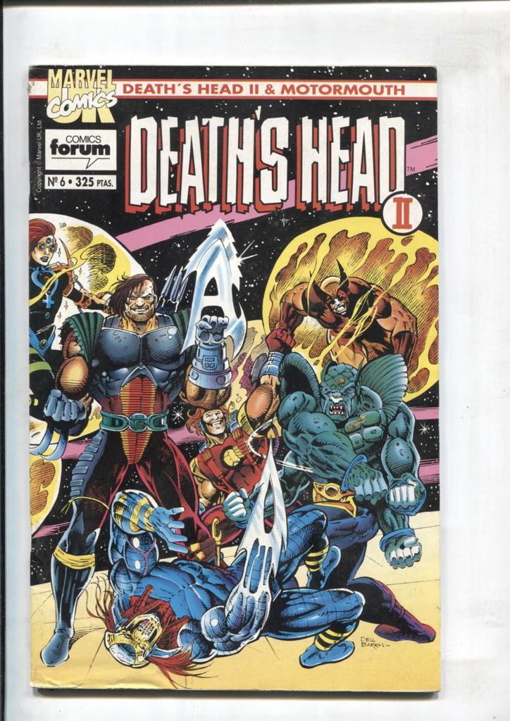 Deaths Head II & Motormouth numero 06: Battle Tide