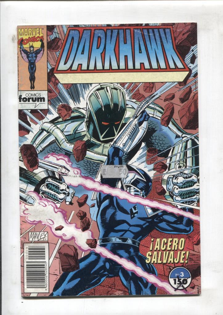 Planeta: Darkhawk numero  03: Acero salvaje
