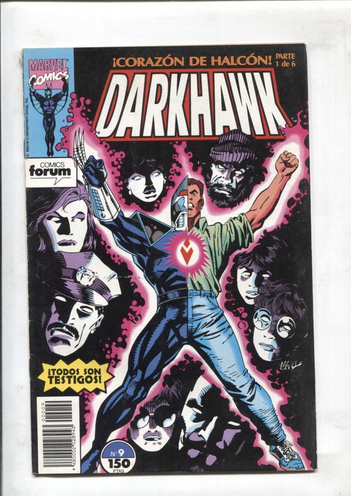 Darkhawk numero  09: Corazon de Halcon, 1ª parte