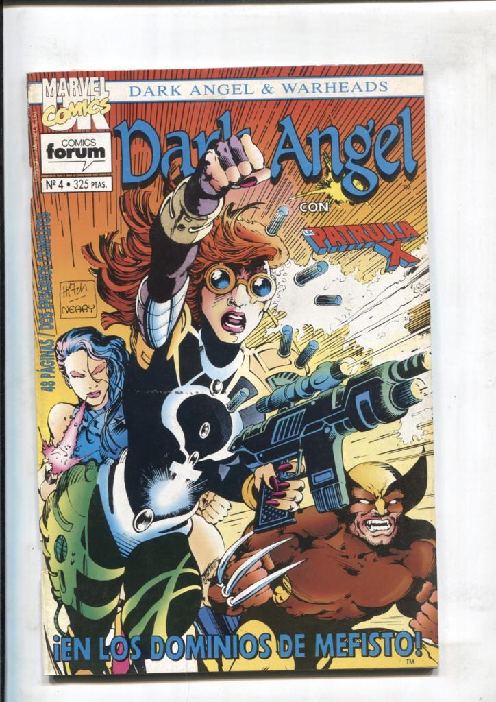 Planeta: Dark Angel & Warheads numero 04: La Patrulla X