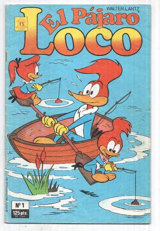 Ed. Zinco: El Pajaro Loco num 01 (han coloreado la pagina 2) - El secreto del brujo