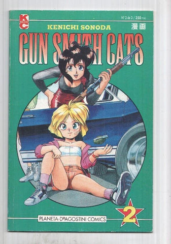 Manga, Kodansha: Gun Smith Cats num 2 de 3 - Revolver loco