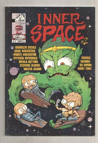 Atomo Vision: Inner Space num 2 prima edizione 2011 - Seria Toys and the Octopus from outer space by Mauri Ercole